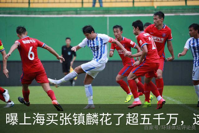 曝上海买张镇麟花了超五千万，这相当于一支球队整个赛季收入！