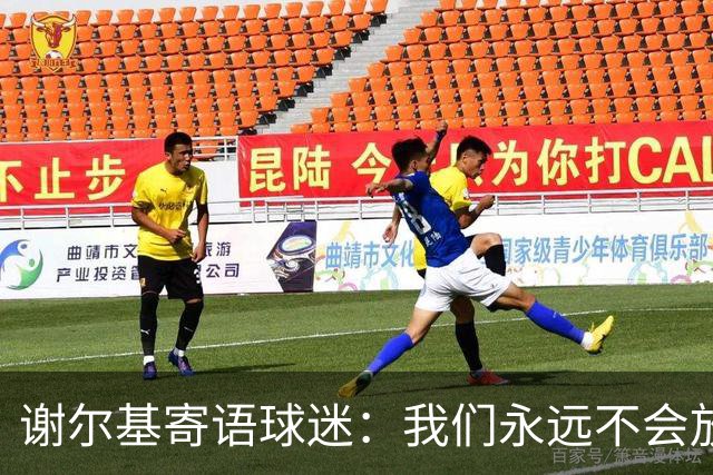 谢尔基寄语球迷：我们永远不会放弃，将以更强大的姿态归来